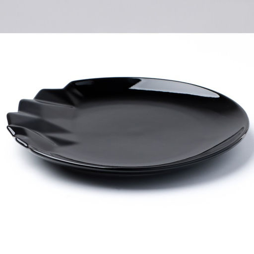 Тарелка плоская керамическая Обсидиан, d=17 см - Дорого внимание фото 3