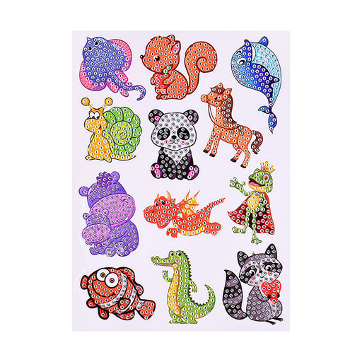 Мозаика алмазная "Животный мир" в коробке