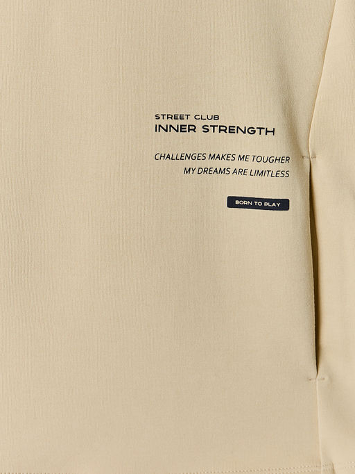 Комплект для мальчиков бежевый оверсайз - Mark formelle фото 5