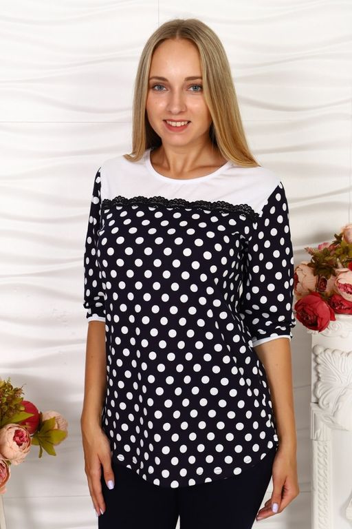 М233 Туника "Кристи"/темно-синий