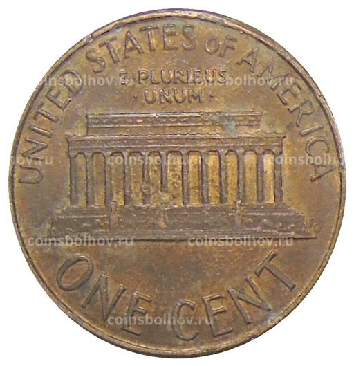 Монета 1 цент 1988 года D США