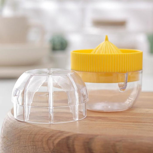 Цена за 2 шт. Соковыжималка для лимона Альтернатива, 7×7×8 см, пластик, жёлтый