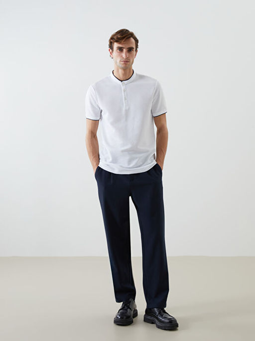 Hakim Yaka K?sa Kollu Erkek Ti??rt