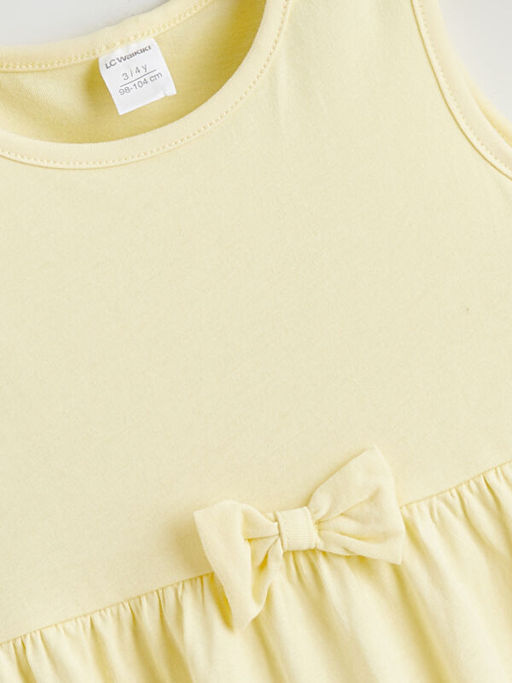 Fiyonk Detayl? K?z ?ocuk Elbise