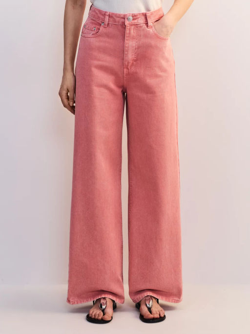 Широкие джинсы с высокой посадкой ZR2605092355-296 / Zarina