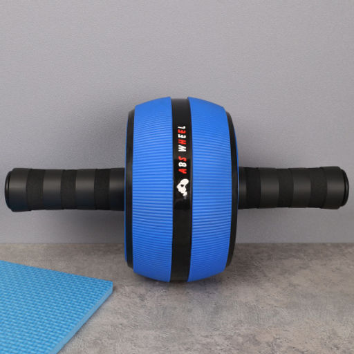 Ролик для пресса Woohooo Аthletic Wheel / + коврик для коленей / 16X9 / синий / уп20 - ГалеонТрейд фото 3