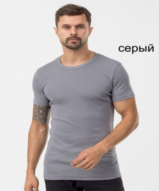 Футболка мужская MF-003 Серый - Pantelemone фото 6