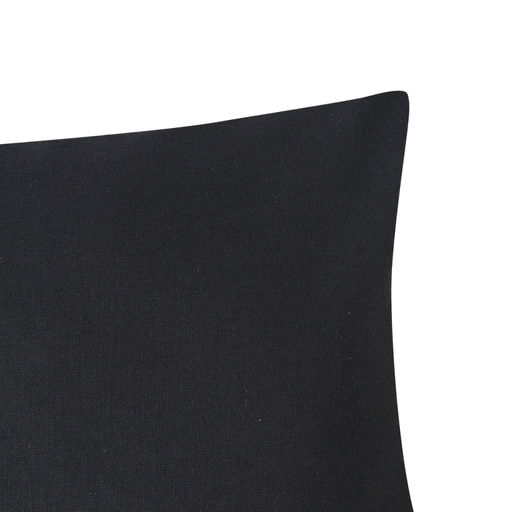 Наволочка Этель 50х70, цвет чёрный, 100% хлопок, бязь 125г/м2  фото 2