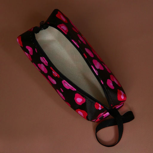 Косметичка Happy, искусственная кожа, 9×15×5.5