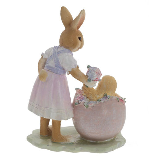 Фигурка декоративная Зайчиха, L10 W6 H14 см - Remeco фото 3