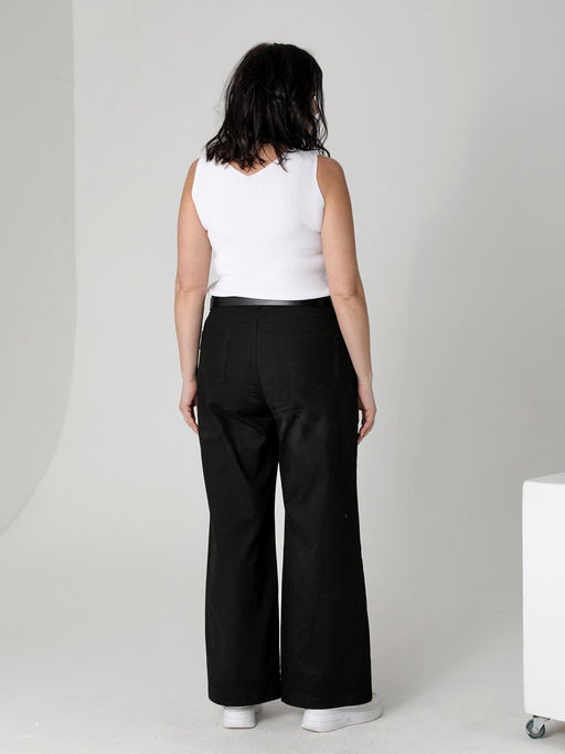 25242 Брюки черный