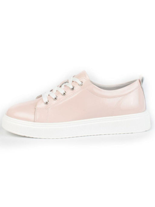 05-HY21-4D LT. PINK Кроссовки женские (натуральная кожа)