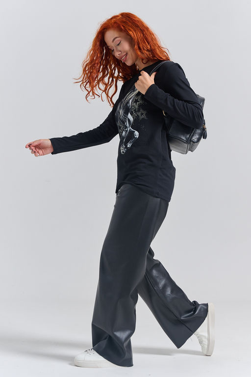 8575 футболка с дл.рукавом унисекс