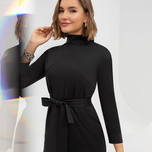 Платье Свободные взгляды (с поясом) - Charutti фото 2