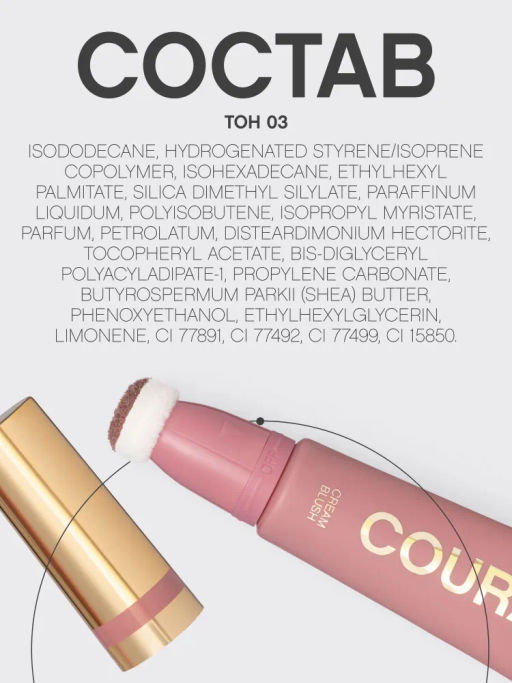 Vivienne Sabo Кремовые румяна Blush creme Courage тон 03 пыльно-розовый  фото 11