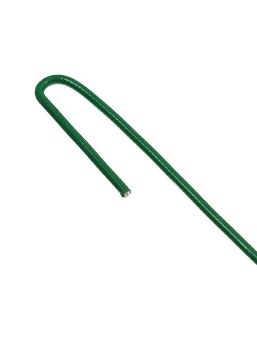 Цена за 2 шт. Колышек универсальный, h=20 см, ножка d=0.3 см, набор 10 шт., зелёный, Greengo фото 5