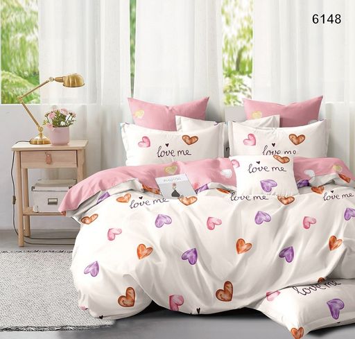 Постельное белье - Поплин Премиум 6148 Трепет Семейный (молния) - Luteks фото 2