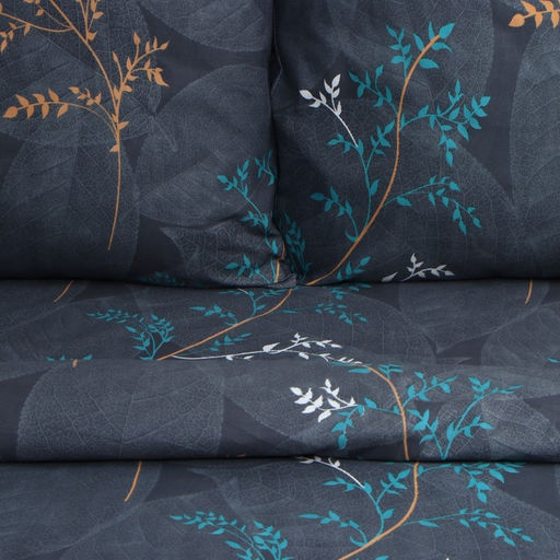 Постельное бельё Экономь и Я 2 сп Веточки, 175х215см, 180х215см, 70х70см-2 шт, полисатин, 80 г/м  фото 2