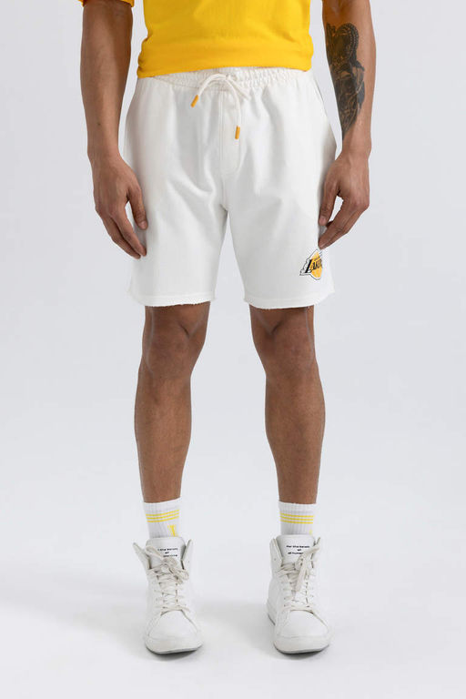 DeFactoFit Короткие шорты оверсайз NBA Los Angeles Lakers  фото 3