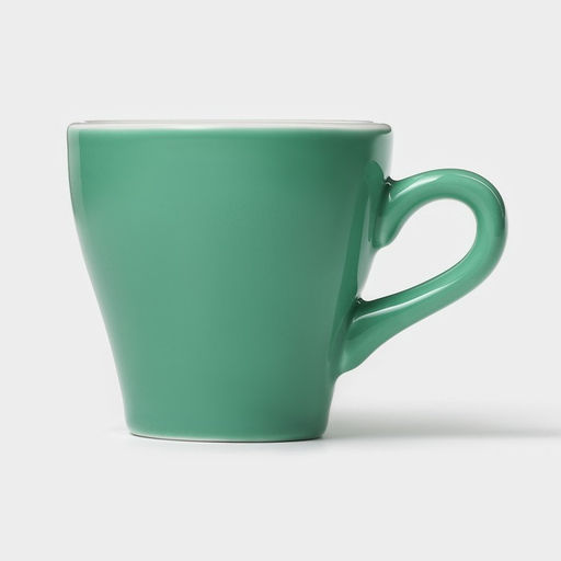 Кофейная пара фарфоровая Magistro Coffee time, 2 предмета: чашка 80 мл, блюдце d=12,5 см, цвет бирюзовый  фото 5