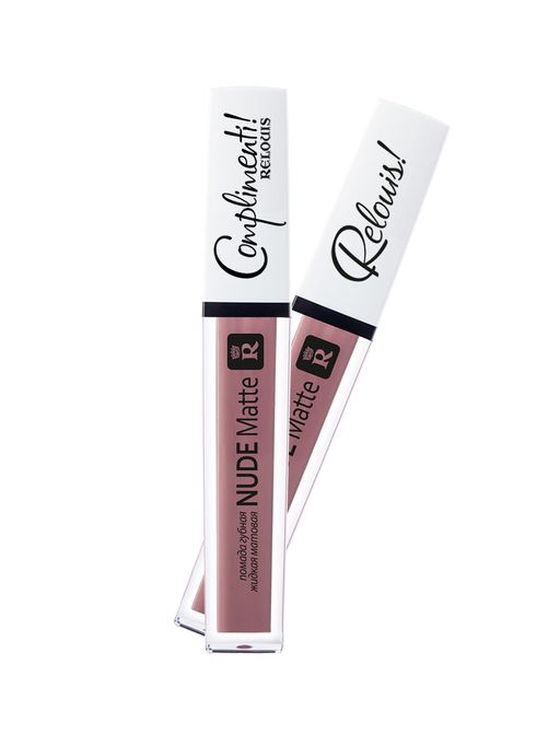 RELOUIS Помада жидкая матовая т.10 Nude Matte Complimenti ! Relouis