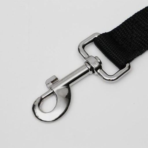 Поводок 3 м х 2,5 см, чёрный - Пижон фото 2