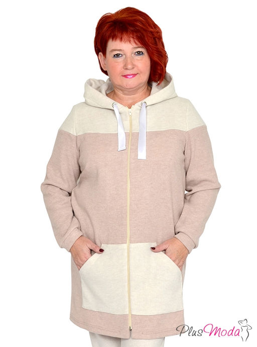 Толстовка Модель №1426 размеры 44-84 - Plusmoda фото 2