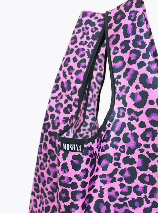 Мод.3, Сумка-майка Принт (SM3pr). Леопард фиолетовый