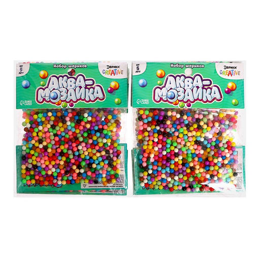 Аквамозаика Набор шариков, 500 штук - Эврики фото 3