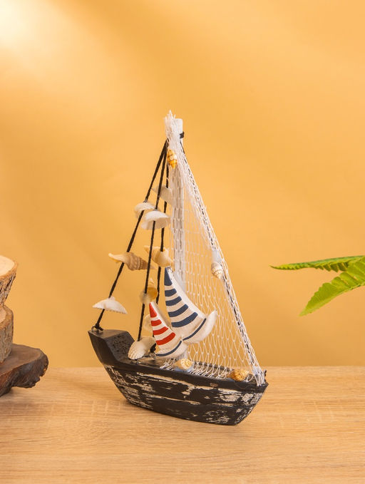 Сувенир «Кораблик с ракушками», 13×3×18 см