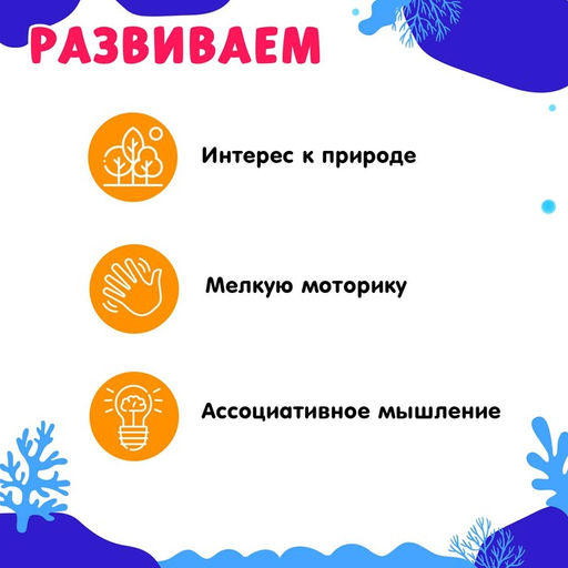 Развивающий набор с карточками Водные животные, по методике Домана - Iq-zabiaka фото 3