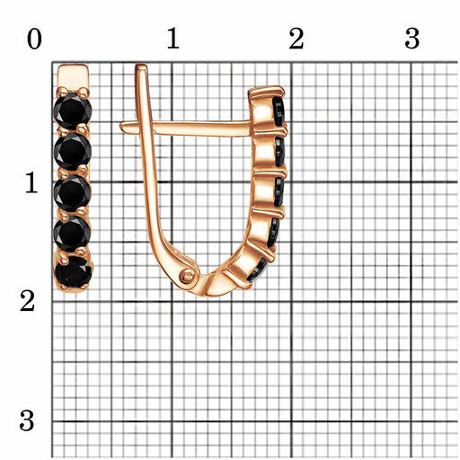 СЕРЬГИ 33815451-1 - Красная пресня фото 2