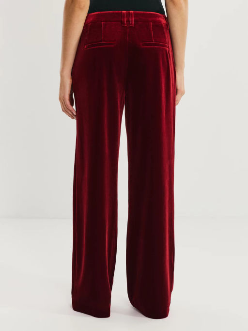 Прямые брюки из бархата / Zarina