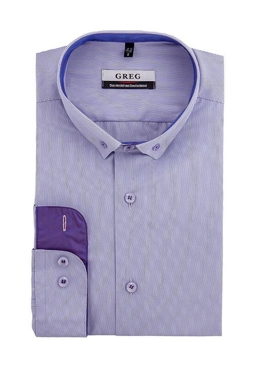 Сорочка мужская длинный рукав GREG 771/139/974/Z/b/1_GB  фото 2