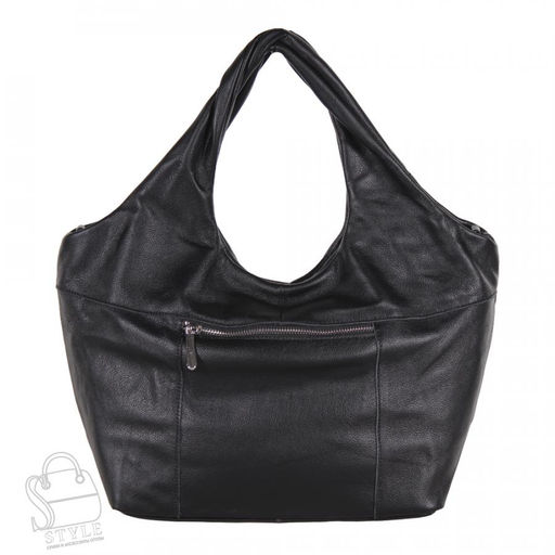 Сумка женская кожаная 970269 black Velina Fabbiano-Safenta в Новосибирске