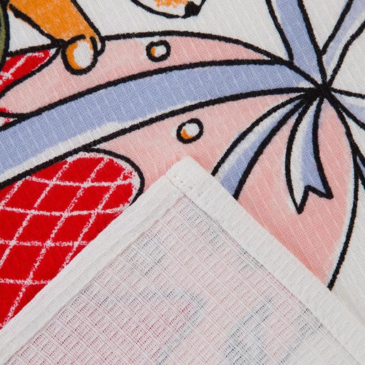 Полотенце Доляна Пасхальные яйца 35х60 см, 100% хлопок, вафля  фото 4