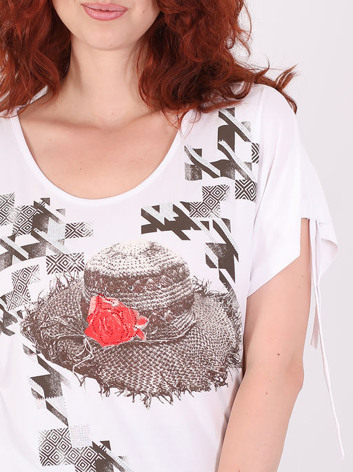 Футболка летняя из Турции - Almond фото 7