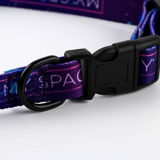 Набор MY SPACE, застёжка - фастекс, поводок 2 м и ошейник 28-46 см - Пушистое счастье фото 7