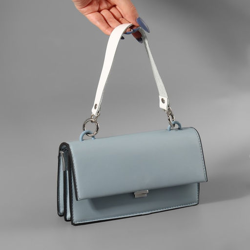 Ручка для сумки, 30 1 2 см, цвет белый - Simaland фото 4