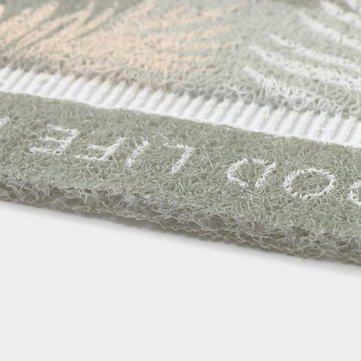 Коврик для дома LaDо́m, овал, 40×60 см, зелёный