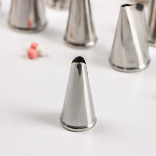 Набор насадок кондитерских, d=2 см, 24 шт., в кейсе, насадки МИКС