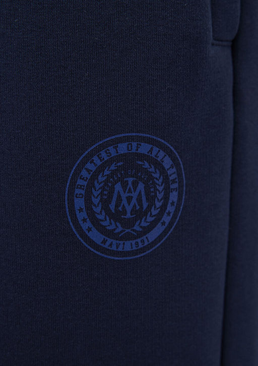 Muhur Logo Bask?l? Lacivert Esofman Alt? - Mavi фото 8