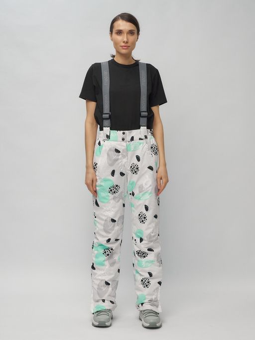 Горнолыжный костюм женский серого цвета 02302-1Sr - Chunmai фото 19