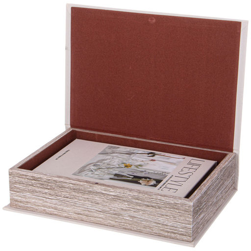 НАБОР ШКАТУЛОК-КНИЖЕК ИЗ 2-Х ШТ. 30Х21Х7/24Х16Х5 СМ - Lefard фото 3