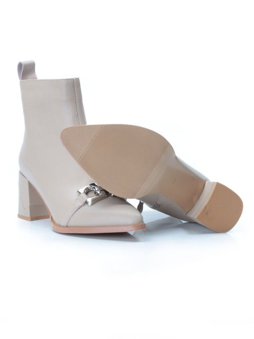 01-PCT167-3 BEIGE Ботинки демисезонные женские - No name фото 14