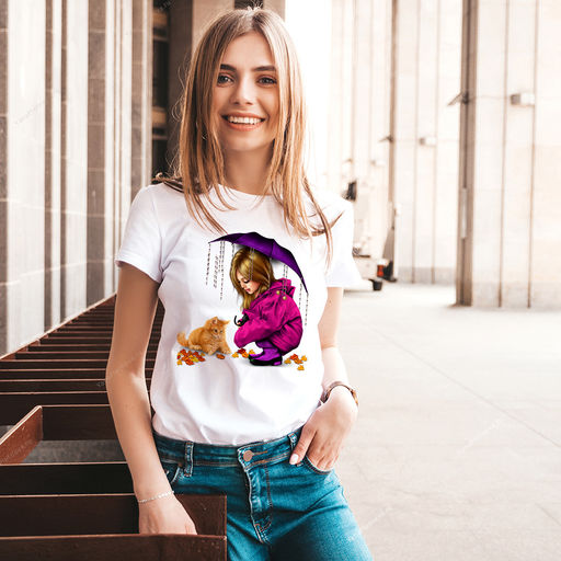 Эксклюзивная футболка Yana Pletneva упаковка плотный Zip пакет!