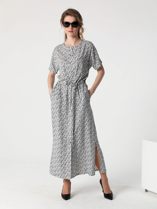 25201 Платье белый - Dizzyway фото 2