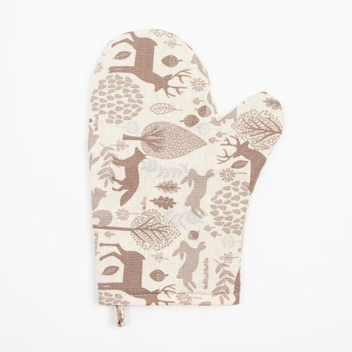 Набор кух. Доляна Forest dwellers: варежка 20х27 см, прихватка 19х19 см, 100% хл  фото 3