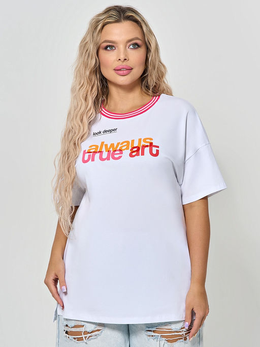 Футболка 0087-28а белый