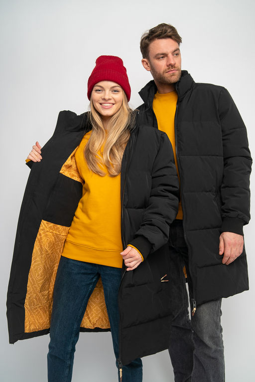 Куртка ЗАПОРОЖЕЦ Baikal Long BLACK  фото 5